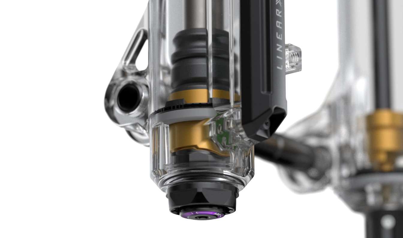 Fourche ROCKSHOX ZEB ULTIMATE CHARGER 3.2 RC2 27.5" LINEAR XL Conique Axe 15x110mm Boost Rouge
