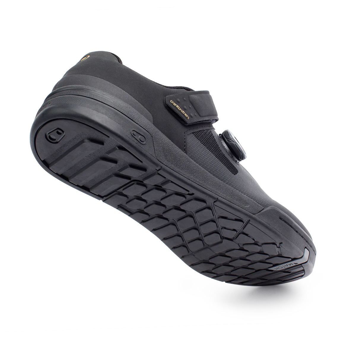 MTB-schoenen CRANKBROTHERS STAMP BOA Zwart/Goud