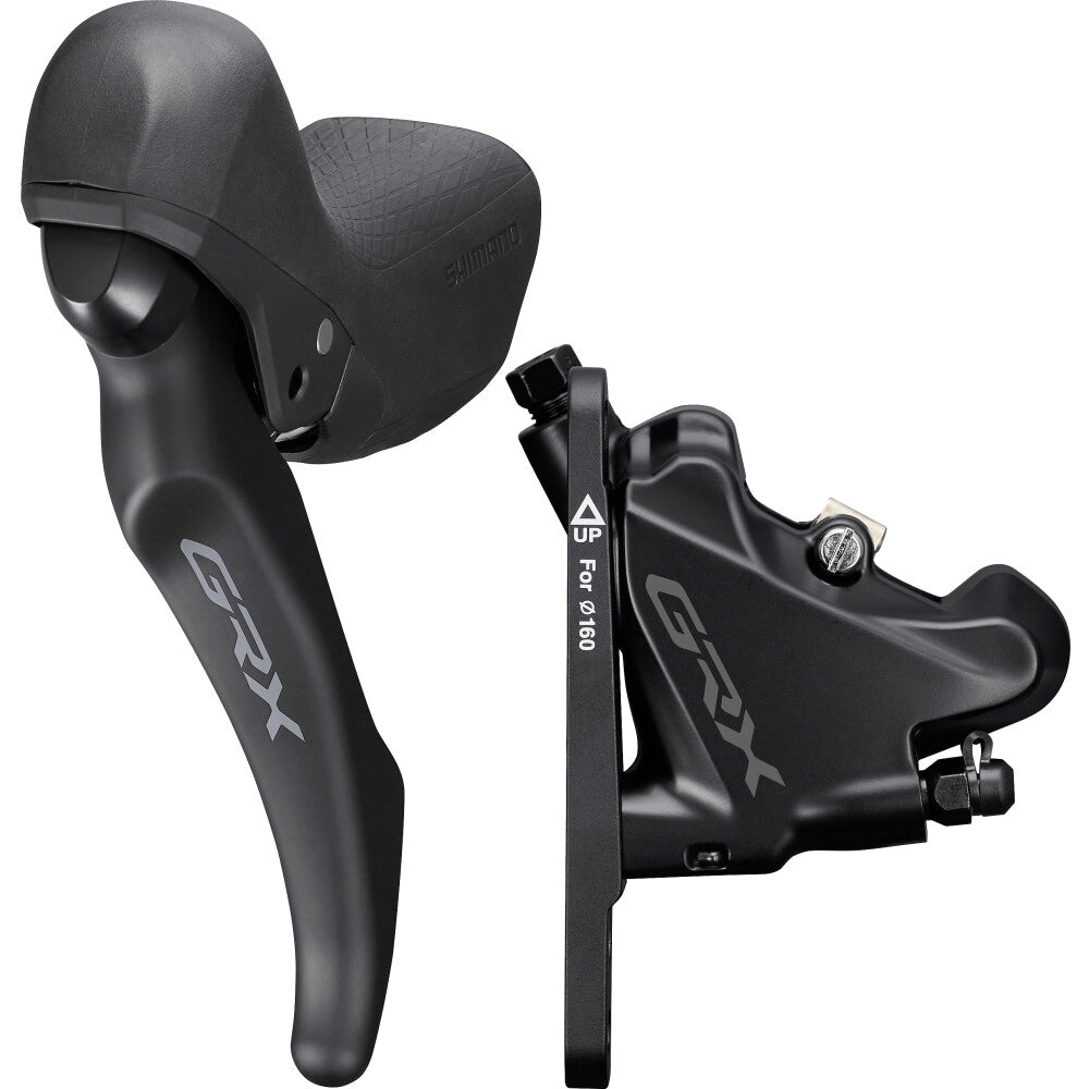 Maneta Izquierda y Pinza Delantera SHIMANO GRX BL-RX600-L + BR-RX400 1x11V Flat Mount