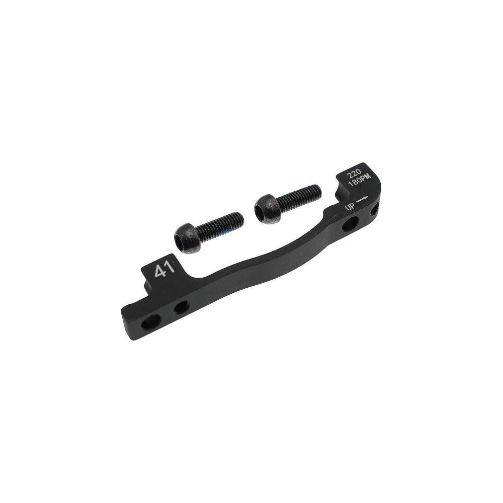 HAYES priekinės / galinės stabdžių apkabos PM/PM 180 mm adapteris 220 mm diskui #98-40039-K001