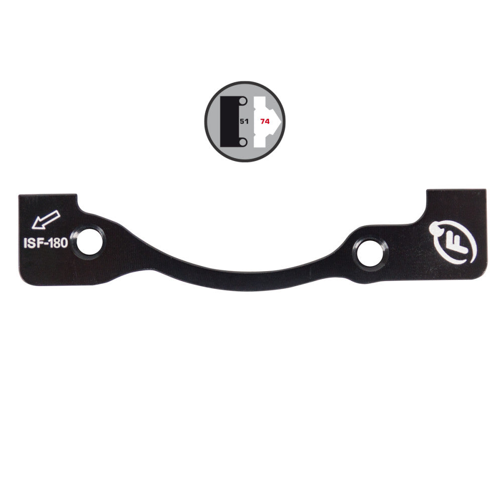 Adapter för främre bromsok PM / IS FORMULA FD40141-10 Bromsskiva 180 mm (+20 mm)