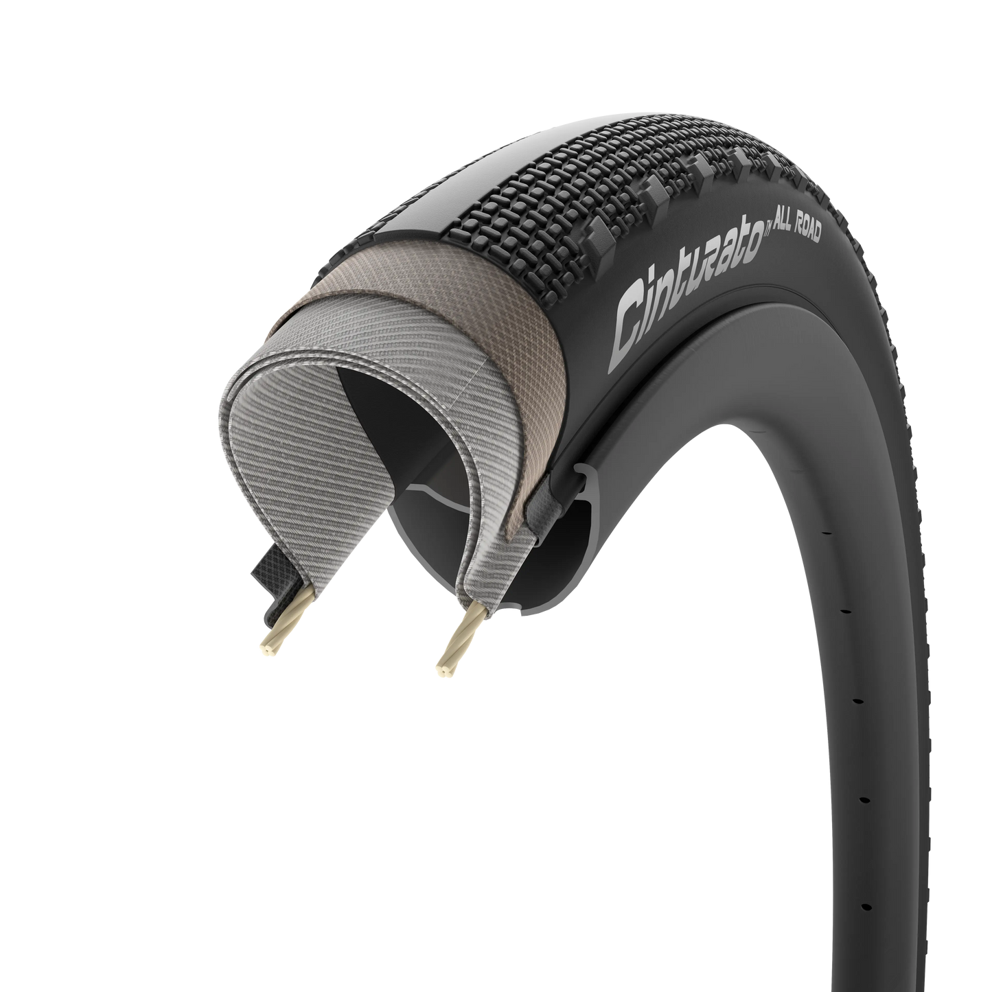 Pneu PIRELLI CINTURATO ALL ROAD 700x45c Tubeless Ready Classic Beige