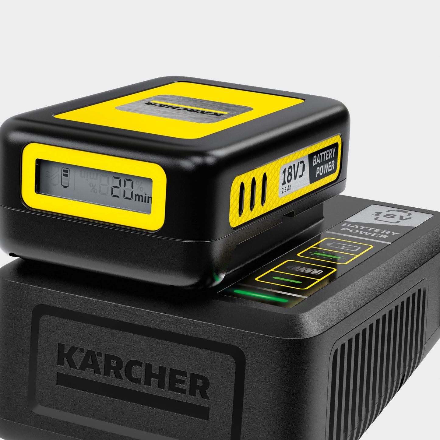 KÄRCHER 18V hurtigoplader