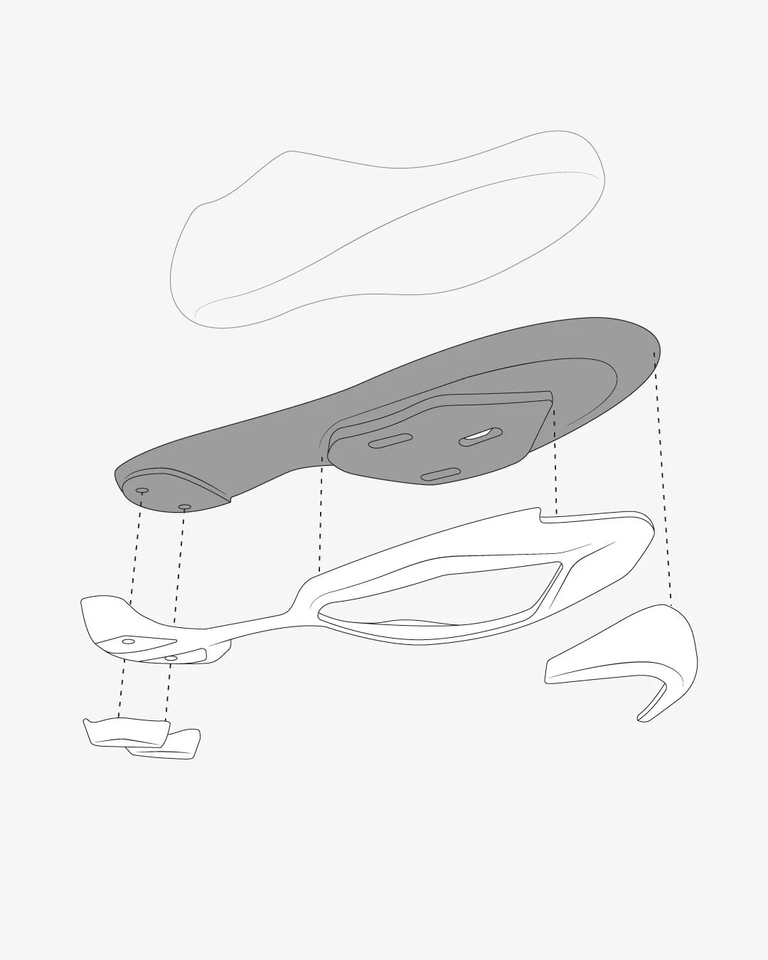 FIZIK VENTO VEGA CARBON landevejssko, sort