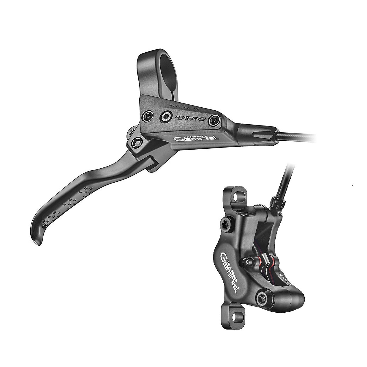 Par TEKTRO GEMINI 4P HD-M535 elcykelbremser sort