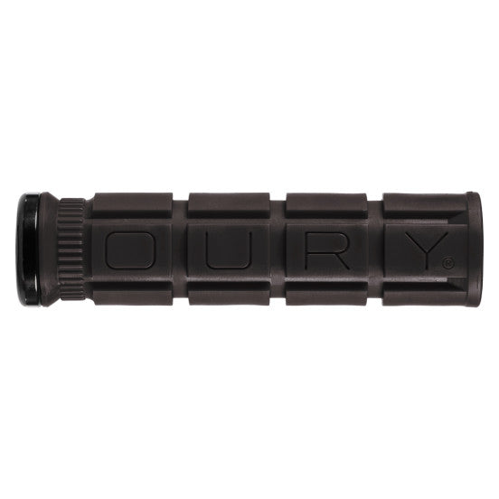 Manopole OURY Lock-on V2 135 mm Nero