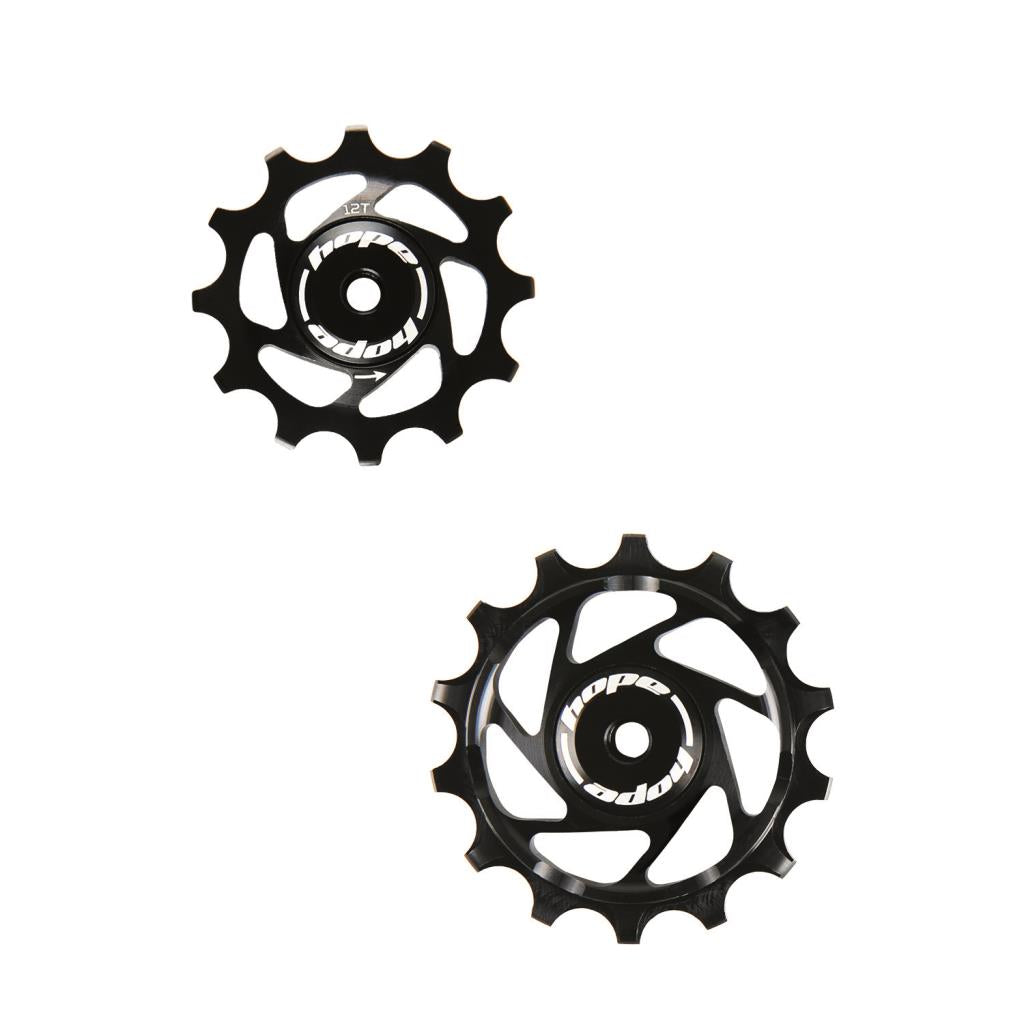 Galets de Dérailleur Arrière 12V HOPE Sram 12/14 Dents Noir