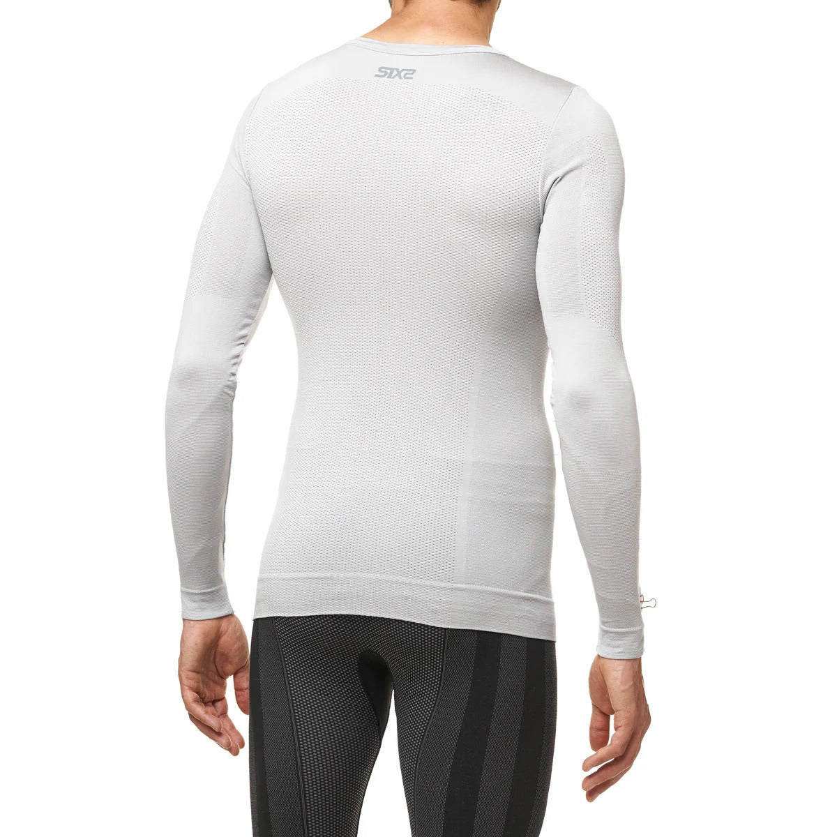 SIXS TS2 V2 Biancheria intima a maniche lunghe Siver Bianco