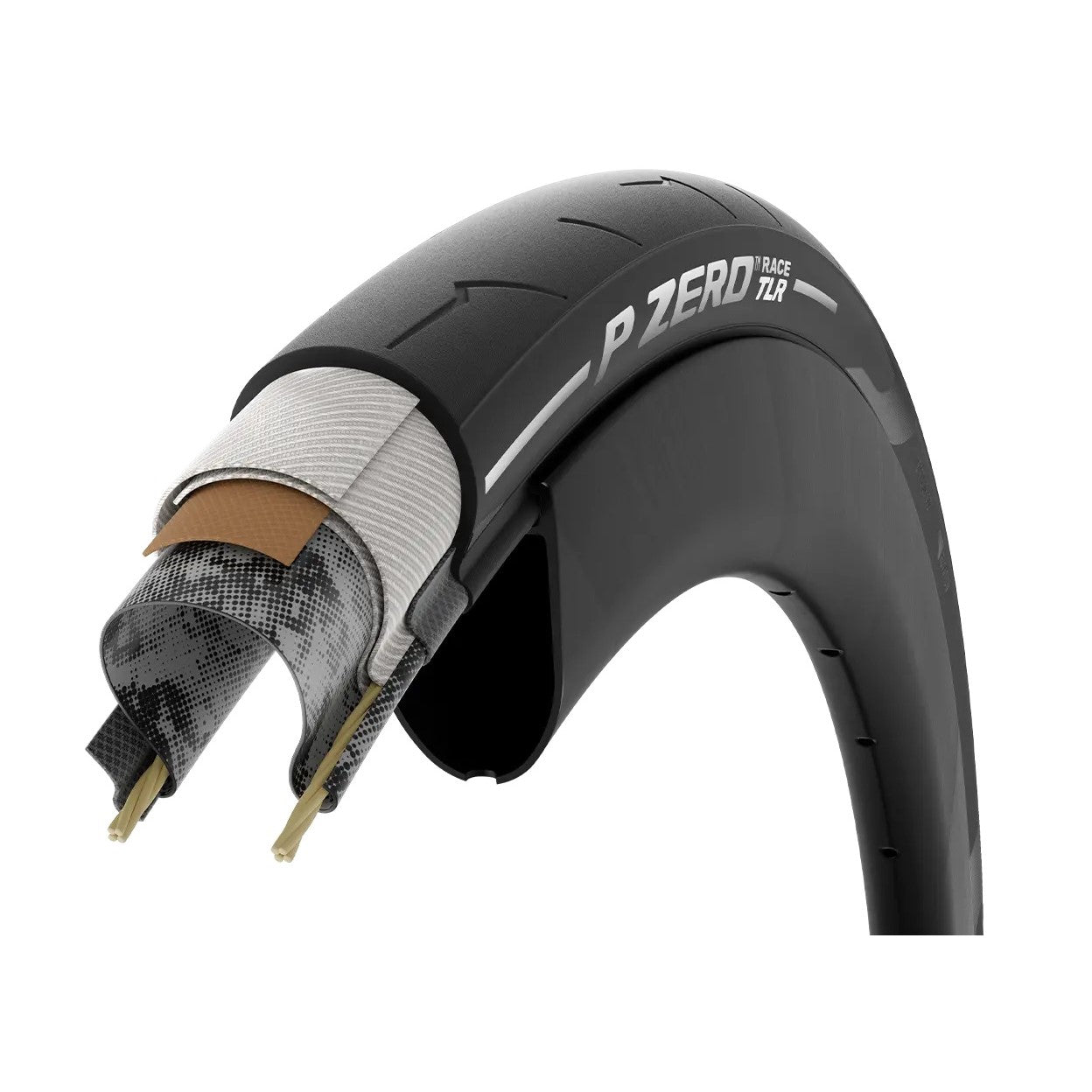 Pneu PIRELLI P ZERO RACE TLR 700c Tubeless Ready Rose
