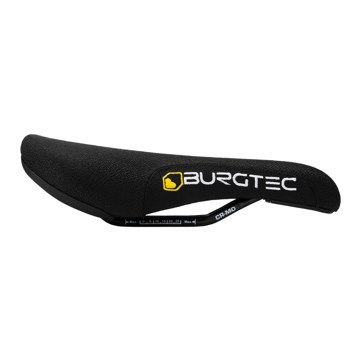 BURGTEC THE CLOUD BOOST -satula, CrMo-kiskot, musta — sivukuva, musta värivaihtoehto