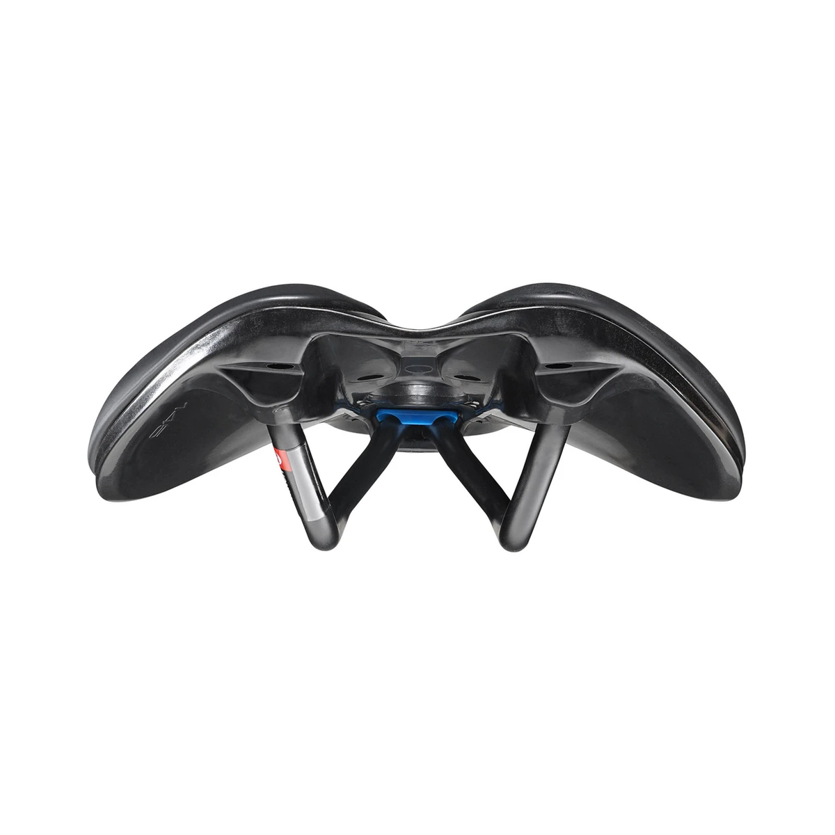 Selle SELLE ITALIA NOVUS EVO BOOST SUPERFLOW L Rails Manganèse Noir — vue arrière