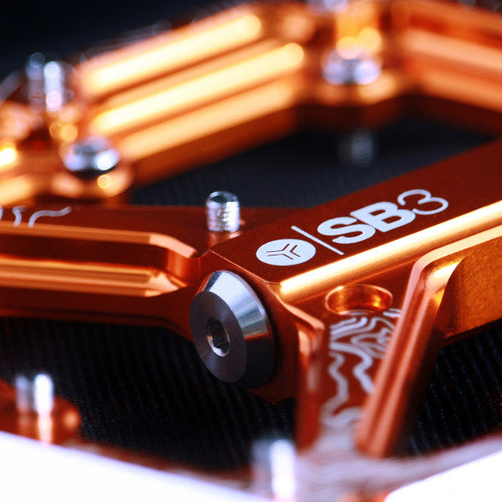 Pédales Plates SB3 SPECTRUM Orange
