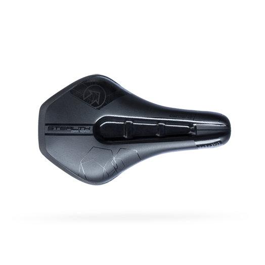 PRO STEALTH OFFROAD 152mm Saddle Stainless steel rails Black