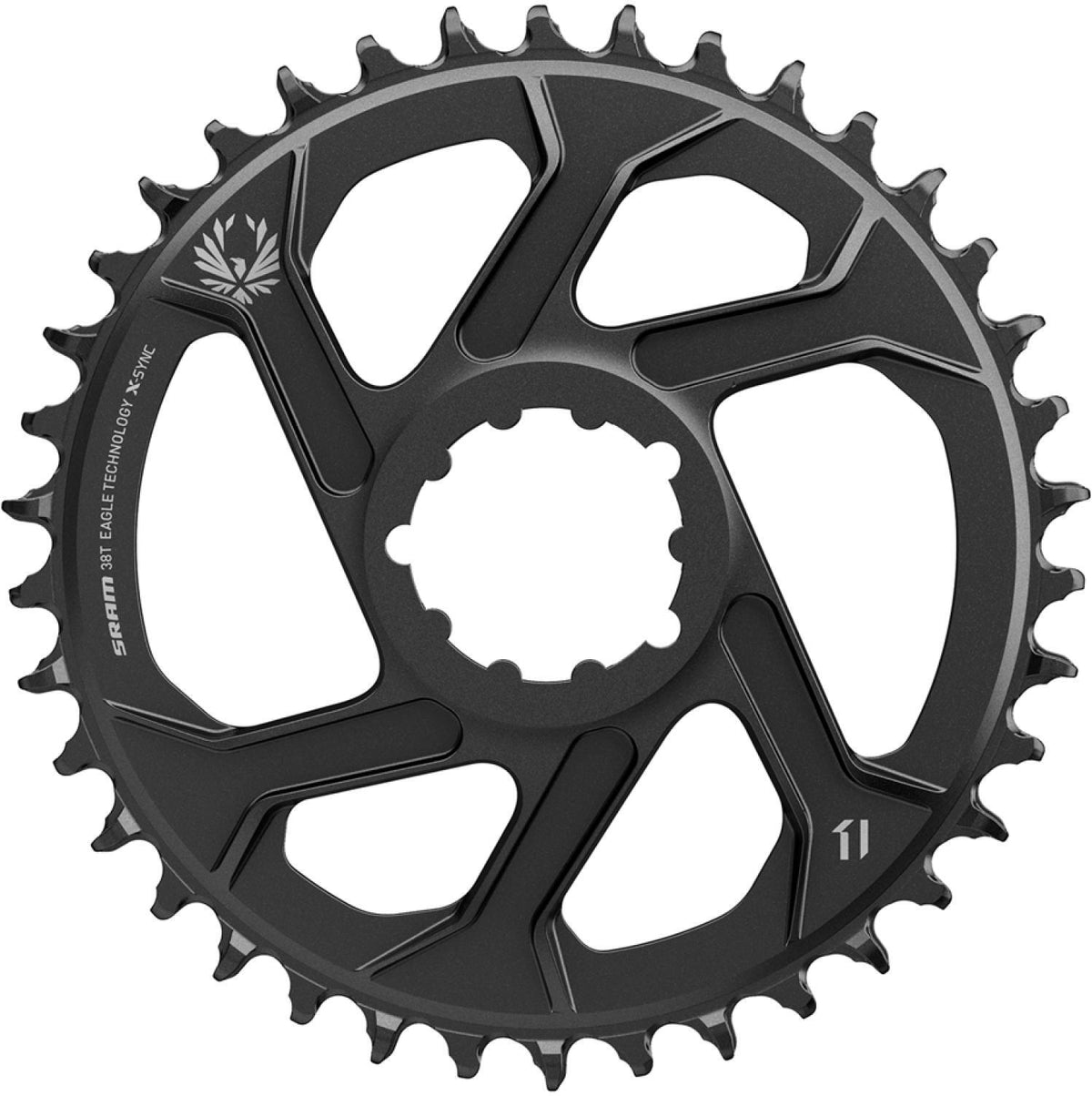 Corona 12 velocità SRAM X-SYNC EAGLE in alluminio nero