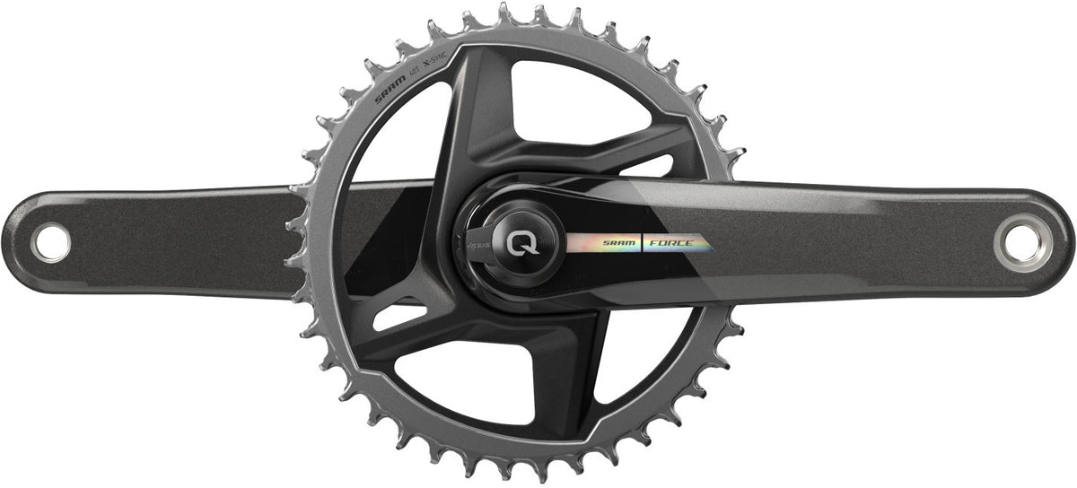 SRAM QUARQ FORCE AXS MY24 1x-kranksæt med wattmåler, 12 gear