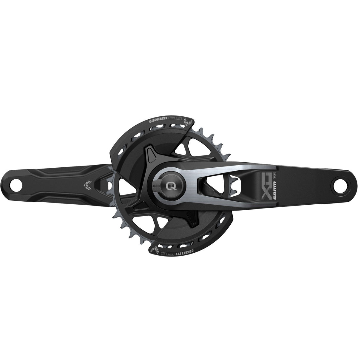 SRAM QUARQ X0 EAGLE T-TYPE EAGLE Q174 DUB WIDE egytányéros teljesítménymérős hajtómű