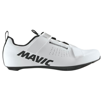 Kolesarski Čevlji Cesta MAVIC AKSIUM STRAP Bela