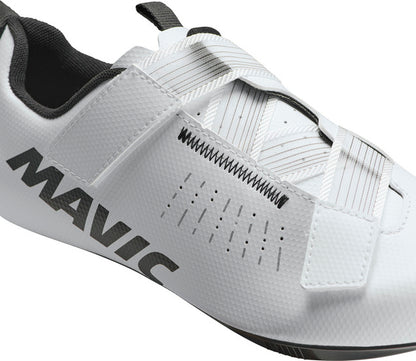 Kolesarski Čevlji Cesta MAVIC AKSIUM STRAP Bela