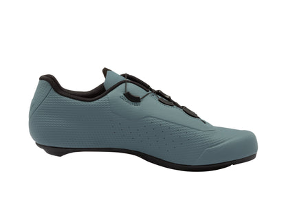 Buty szosowe Sidi Fast 3 storm grey i ice white, widok z boku od wewnątrz