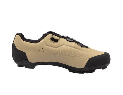 Buty XC gravel Sidi Liinea dark sand, widok z boku od wewnątrz