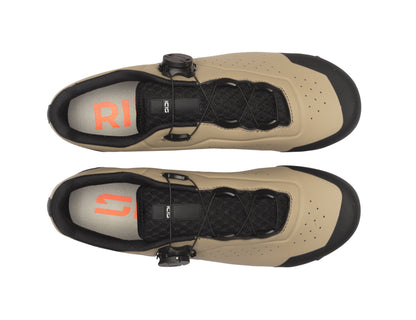 Buty XC gravel Sidi Liinea dark sand, widok z przodu