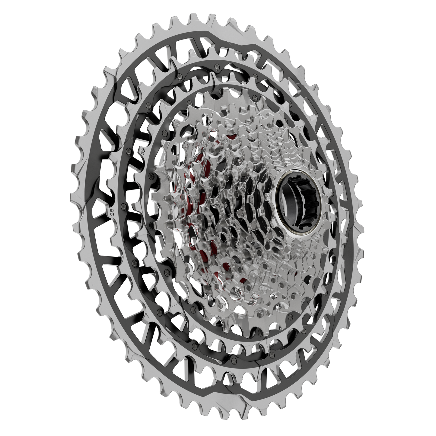 Groupe SRAM FORCE AXS XPLR E1 1x13V Capteur de Puissance