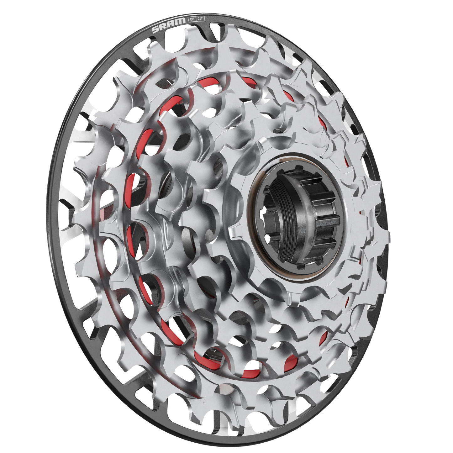 SRAM XS-797 T-Type DH 7-speed kassette til XD Short Body