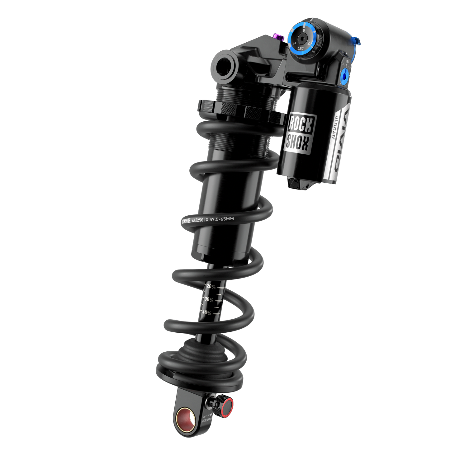 Amortisseur ROCKSHOX VIVID COIL ULTIMATE RC2T D1 Trunnion