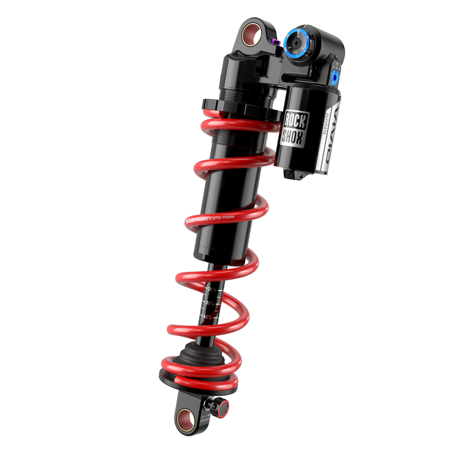 Amortisseur ROCKSHOX VIVID COIL ULTIMATE DH RC2 D1 Standard