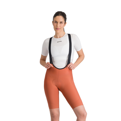 Pantaloncino Corto con Bretelle SPORTFUL PULSE Donna Arancione