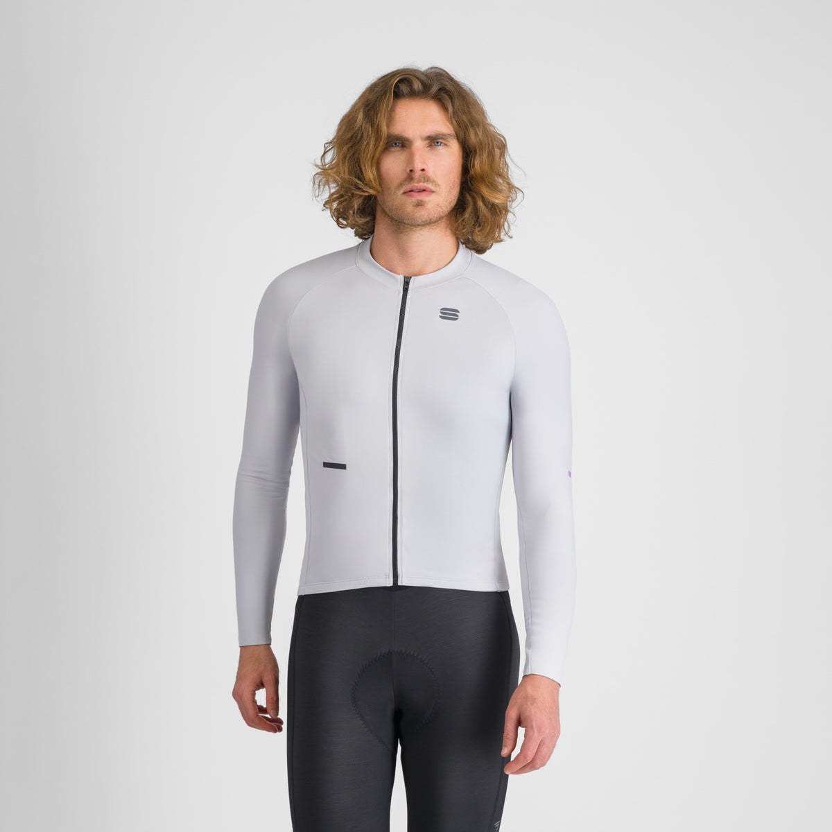 Ποδηλατική μπλούζα SPORTFUL SUPERNOVA με μακριά μανίκια, γκρι