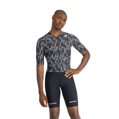 SPORTFUL G-SUIT Short Sleeve Suit Black/White