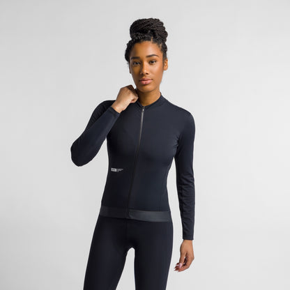 Ženski kolesarski dres SPORTFUL SRK 2 z dolgimi rokavi, črn