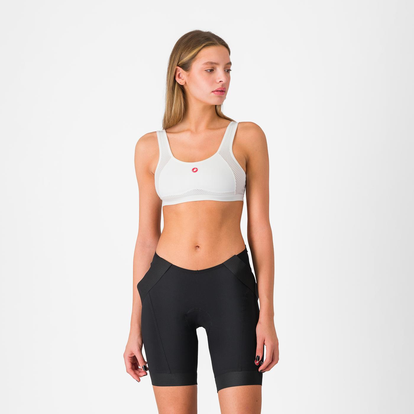 Brassière Femme CASTELLI ROSSO CORSA Blanc