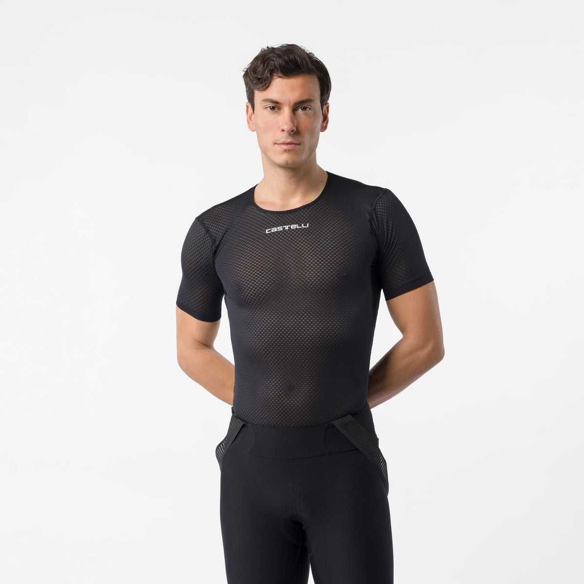 Spodní Prádlo CASTELLI PRO MESH 2.0 Krátký Rukáv Černý