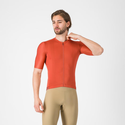 Maillot CASTELLI ESPRESSO 2 Manches Courtes Paprika
