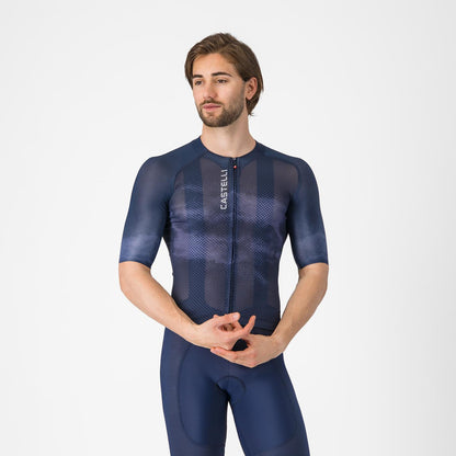 CASTELLI CLIMBER'S A/C Short Sleeve Jersey Navy