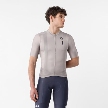 CASTELLI DRITTONE LOGO Short Sleeve Jersey Clay
