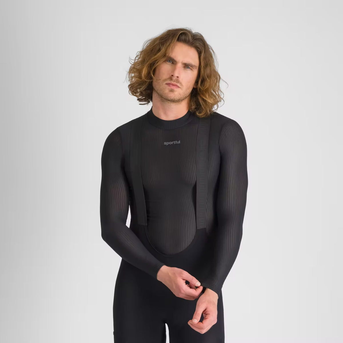 Μαύρη χειμερινή ισοθερμική μπλούζα SPORTFUL με μακριά μανίκια