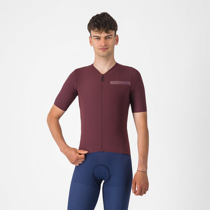CASTELLI PREMIO EVO -pyöräilypaita Lyhythihainen Bordeaux
