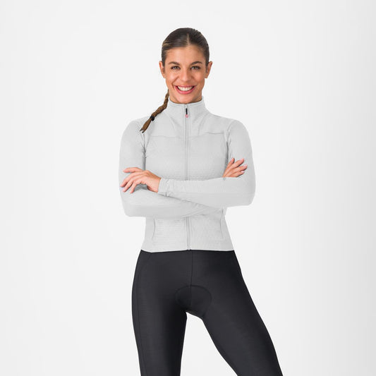 Maillot CASTELLI SFIDA 3 Manches Longues Femme Gris
