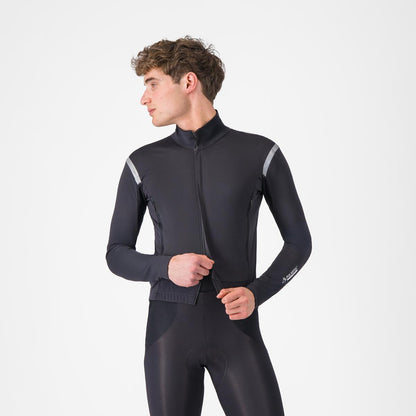 Giacca CASTELLI PERFETTO RoS 3 Nero/Nero Reflex