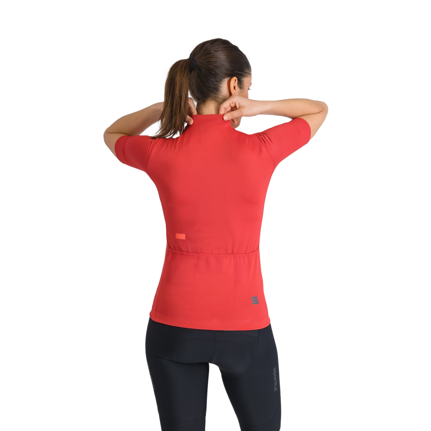 Maillot SPORTFUL CLASSIC Manches Courtes Femme Rouge