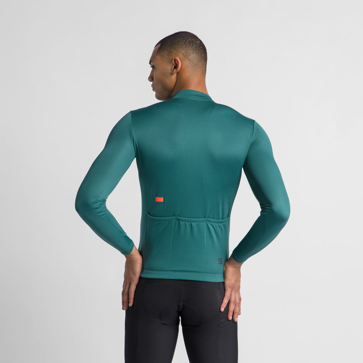 Κλασική μακρυμάνικη ποδηλατική μπλούζα Sportful, πράσινη