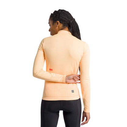 Maglia SPORTFUL CLASSIC da donna a maniche lunghe gialla