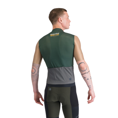 Maglia SPORTFUL SUPERGIARA 2 LOGO Maniche Corte Cachi