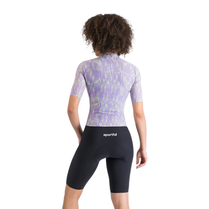Combinazione SPORTFUL G-SUIT Maniche Corte Donna Nero/Viola