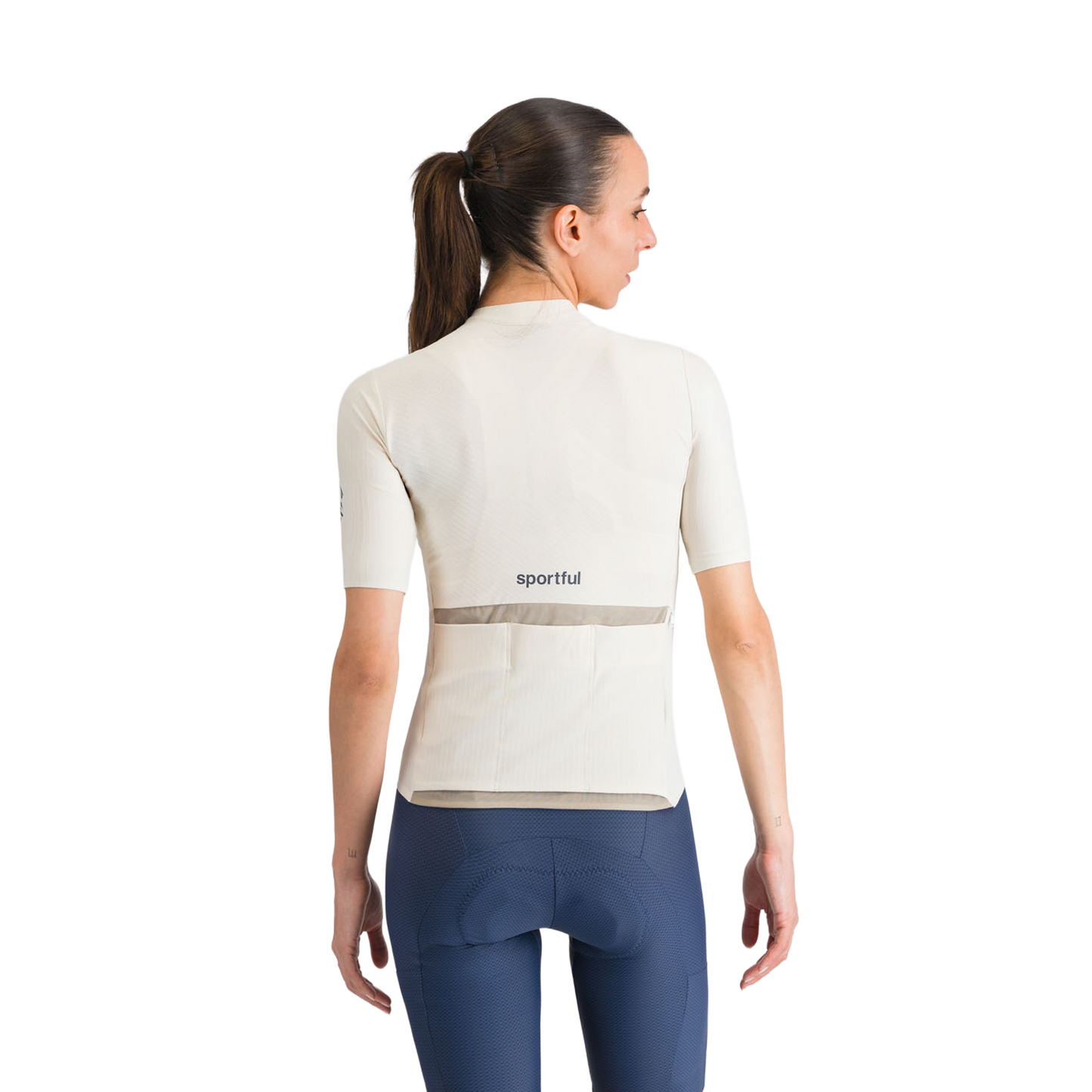 Dames SPORTFUL HYPEREPIC Korte Mouw Jersey Crème