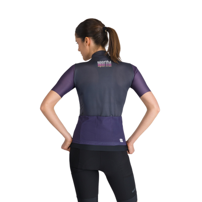 Maglia SPORTFUL SUPERGIARA 2 LOGO Maniche Corte Donna Blu Navy