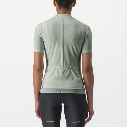 Trikot CASTELLI ANIMA 4 Damen Kurzarm Grün
